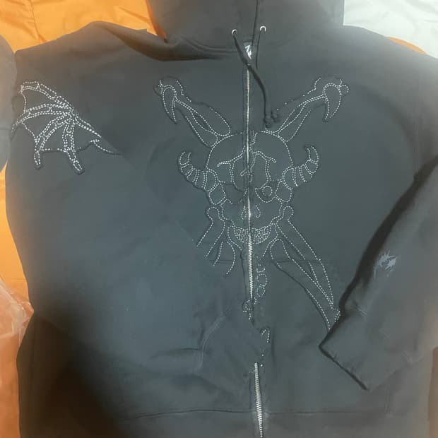 슈프림 요지 야마모토 집업 후드 블랙