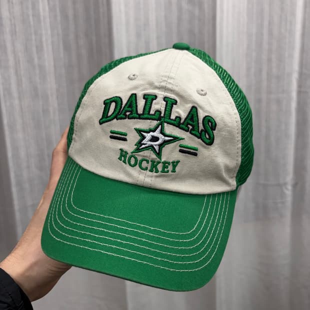 NHL 달라스 스타즈 트러커 메쉬 볼캡 모자