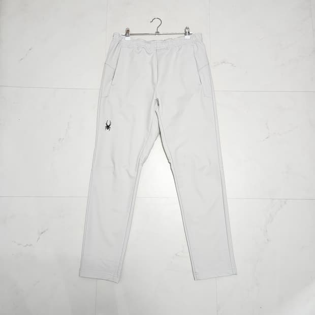 L 스파이더 우븐 팬츠 라이트그레이