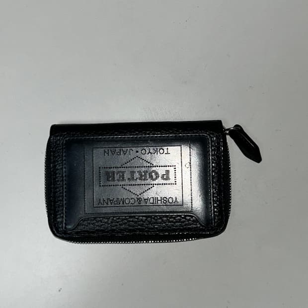 포터 소가죽 카드지갑