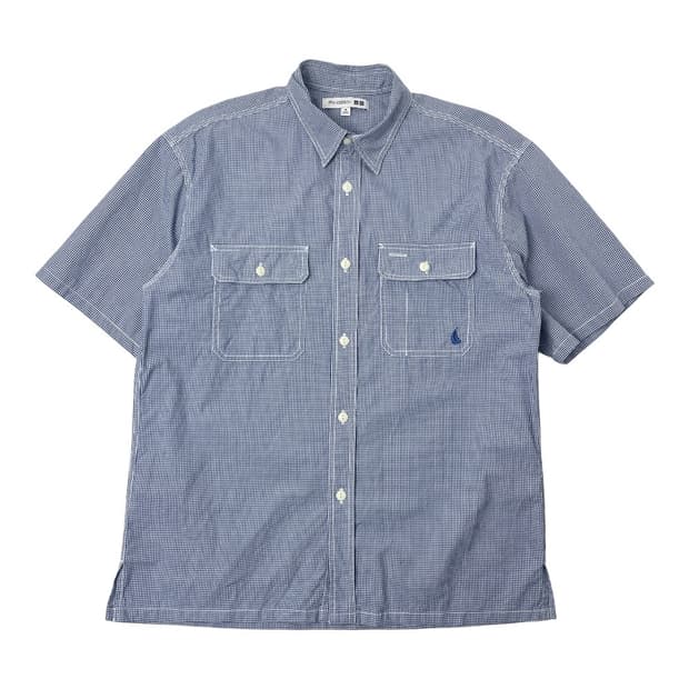 JW앤더슨X유니클로 체크 반팔 셔츠 M