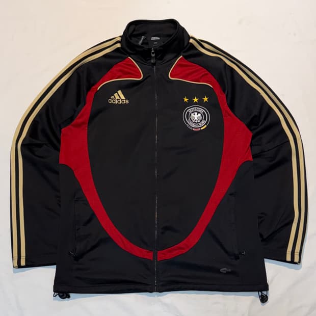 아디다스 07-08 독일 국대 트랙탑 져지 블랙