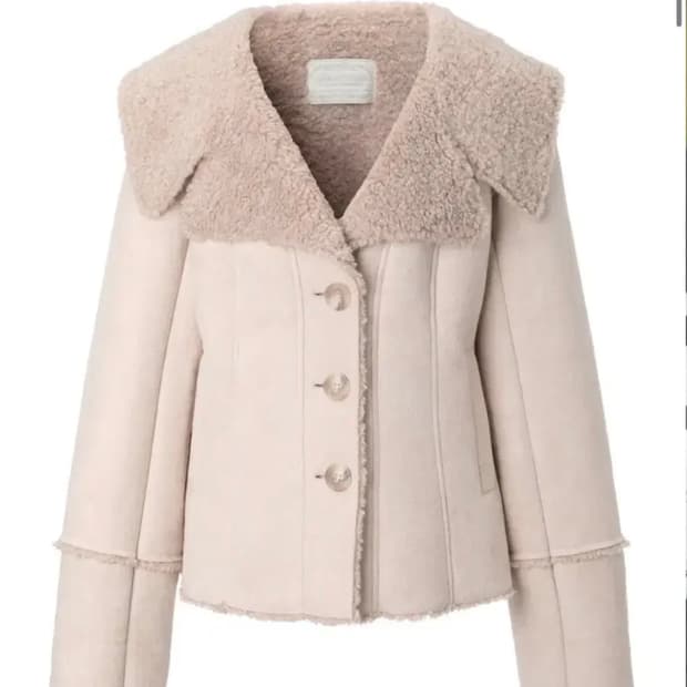 쓰리타임즈 isabella fur coat 이자벨라 퍼코트 무스탕