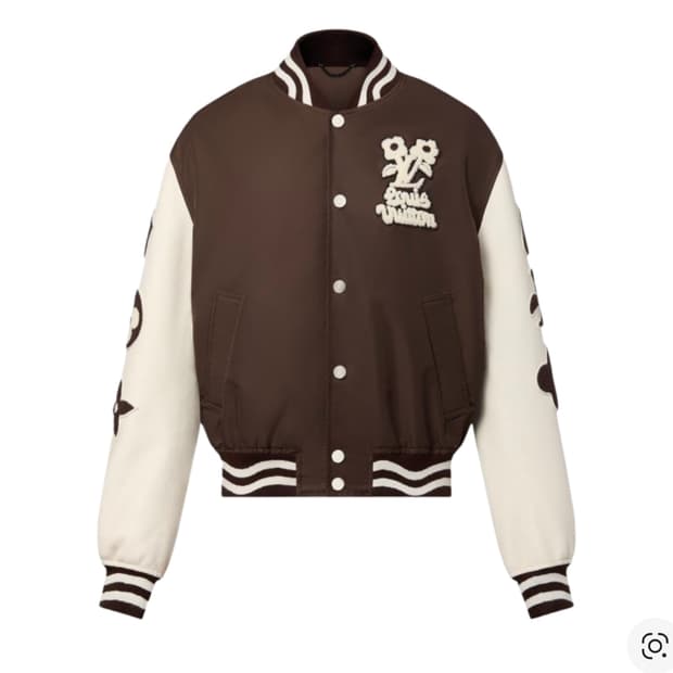 루이비통 엠브로이더드 바시티 자켓