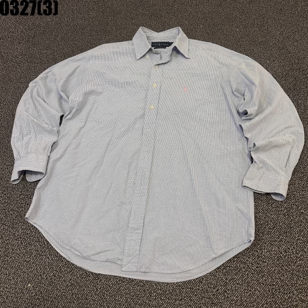 랄프로렌 체크 긴팔셔츠