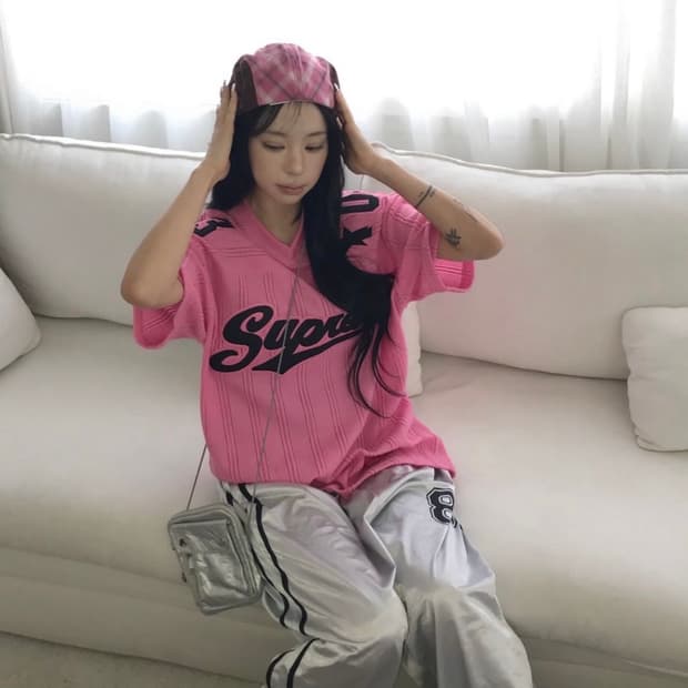 Supreme 매쉬 풋볼 져지 탑