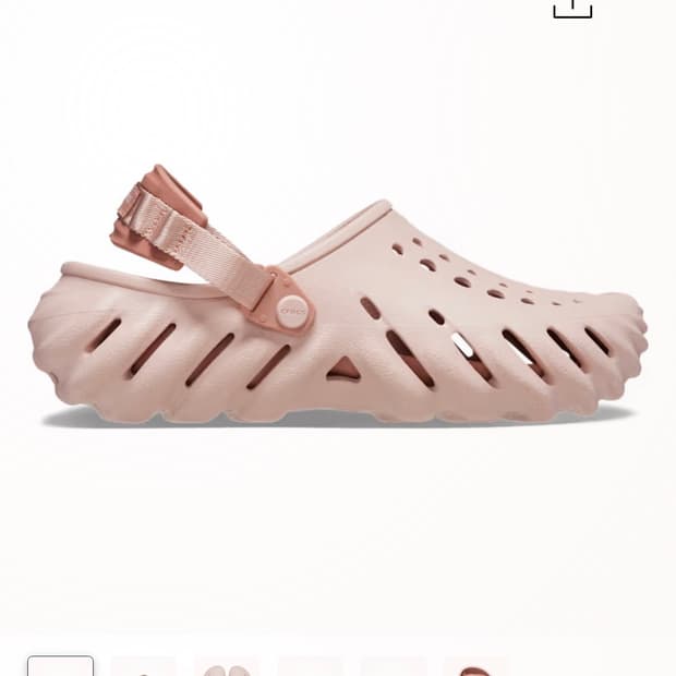 크록스 에코클로그 핑크클레이 260