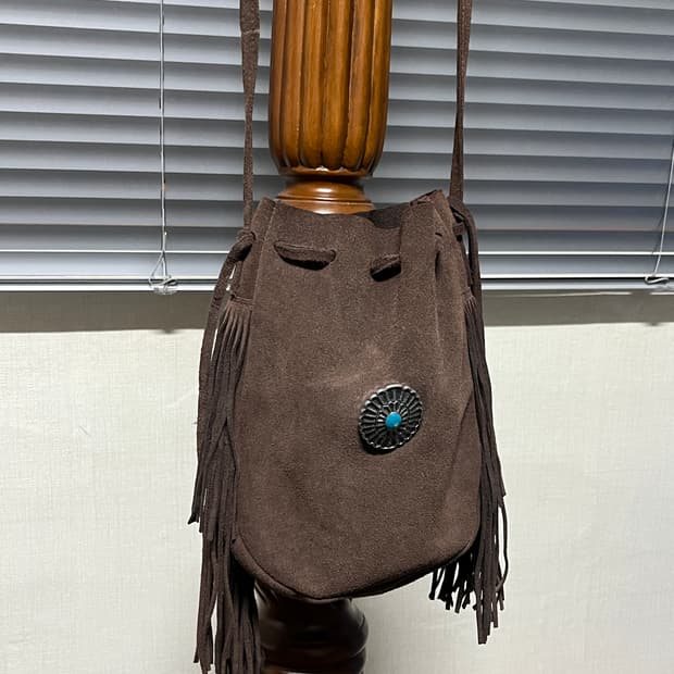 Vintage 스웨이드 웨스턴 크로스백