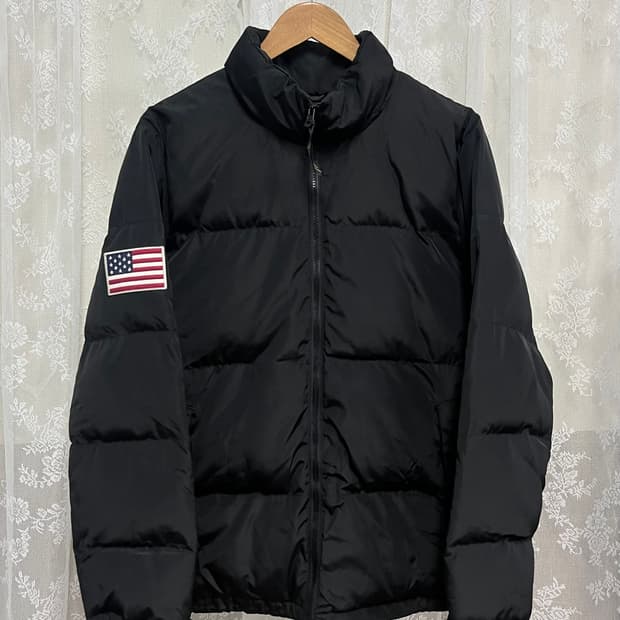 L) 세인트페인 패딩 점퍼 블랙