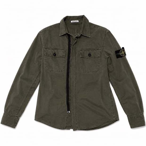 Stone Island Zip Overshirt