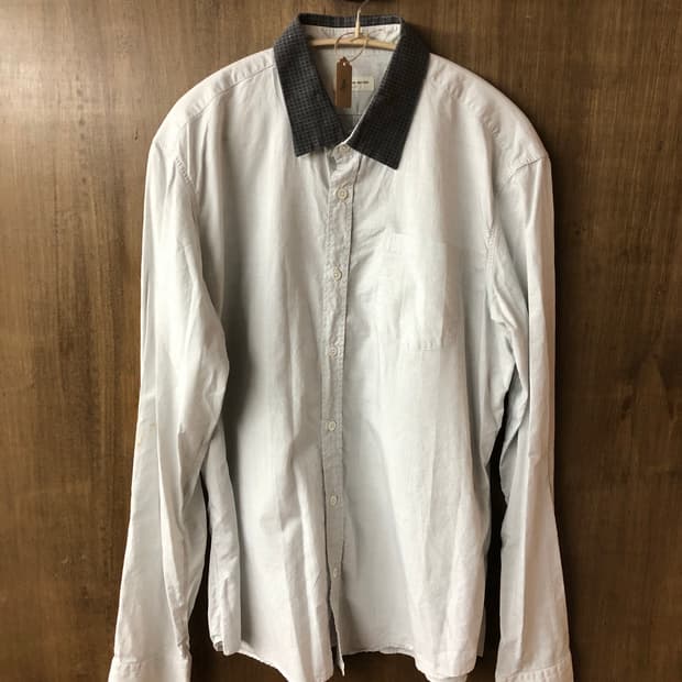 Dries van noten 컬러블록 패턴 셔츠 52