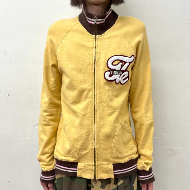 Retro Mustard TINGLE Coloring Zip-Up