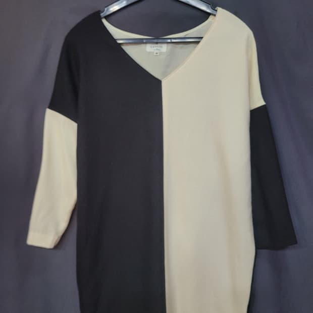 LANVIN 랑방 배색 원피스