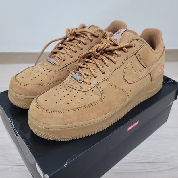 [275] <민트급> 나이키x슈프림 된장 에어포스 #270280