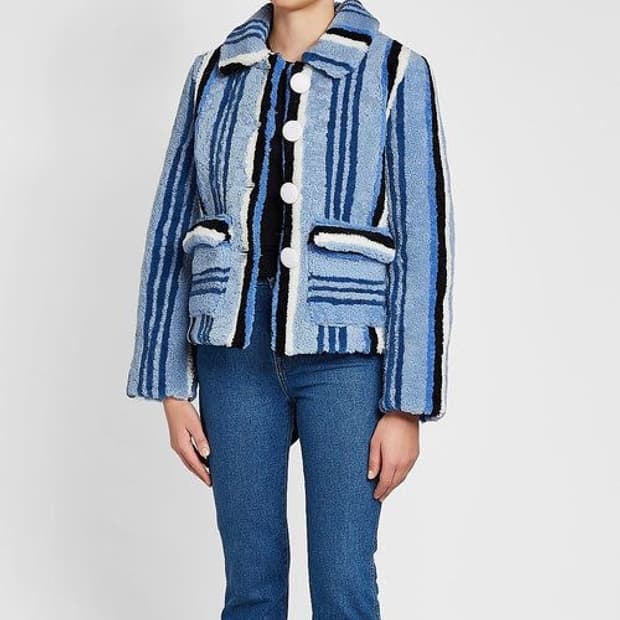 삭스파츠 saks potts 시어링 자켓 루시 자켓