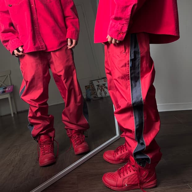 Osaka Hifuku 사이드 트랙 팬츠