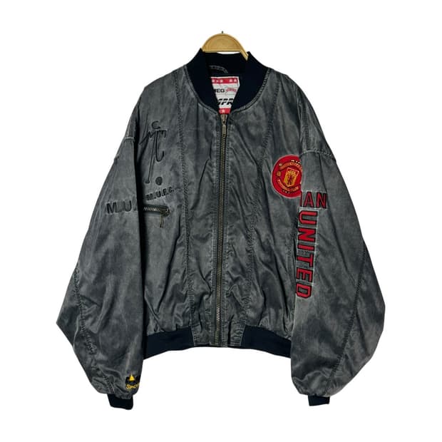 [Nutmeg By Campri] 90s 올드스쿨 맨체스터 봄버자켓