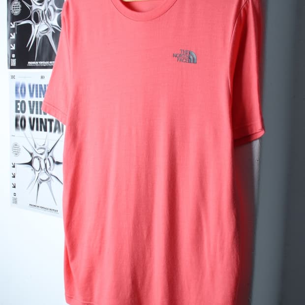(M-XL) 노스페이스 반팔 티셔츠 오버핏 기능성 핑크-199935