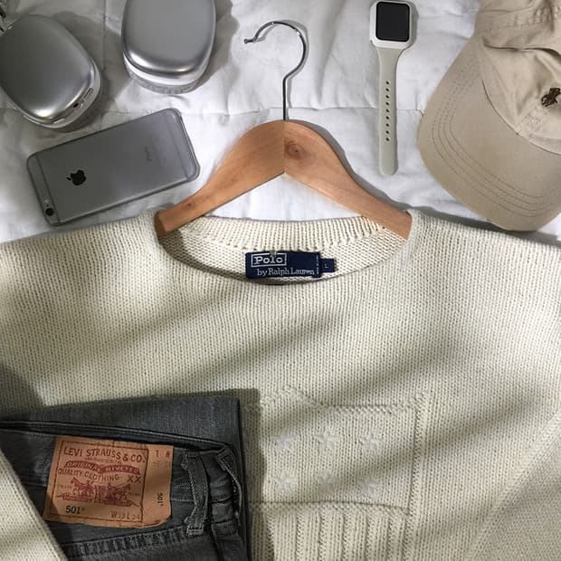 (MAN) 폴로랄프로렌 스웨터 L