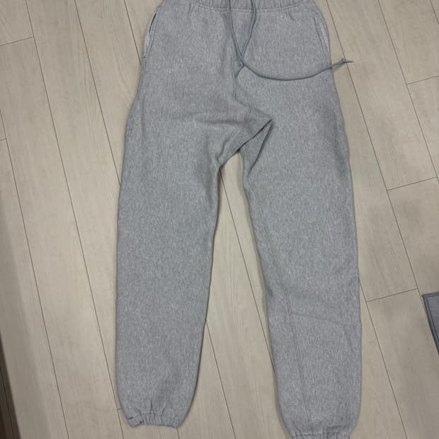 [L] 캠버 크로스니트 스웻팬츠 그레이