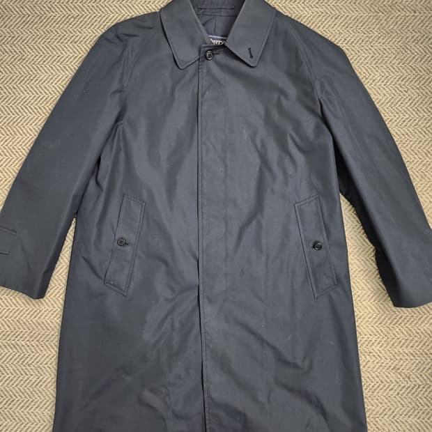 버버리 싱글 코트