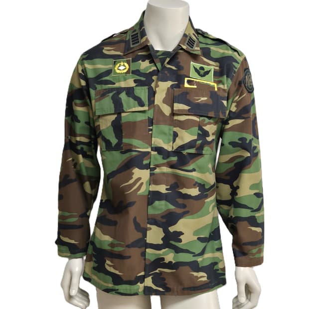 육군 구형 3사관학교 4학년 생도 후기형 동계 전투복 상의 자켓 (M)