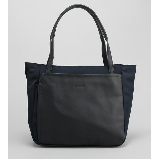 요지 야마모토 YSACCS 소가죽 나일론 토트백