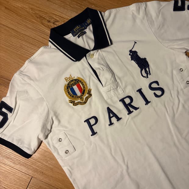 폴로 치프키프 빅포니 파리 카라티 반팔 L