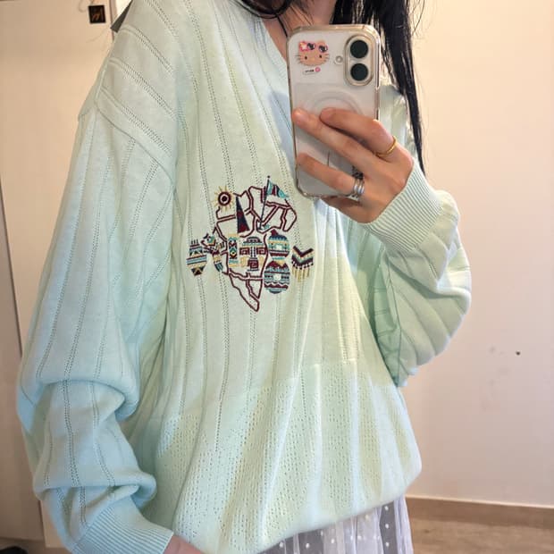 일본 빈티지 니트