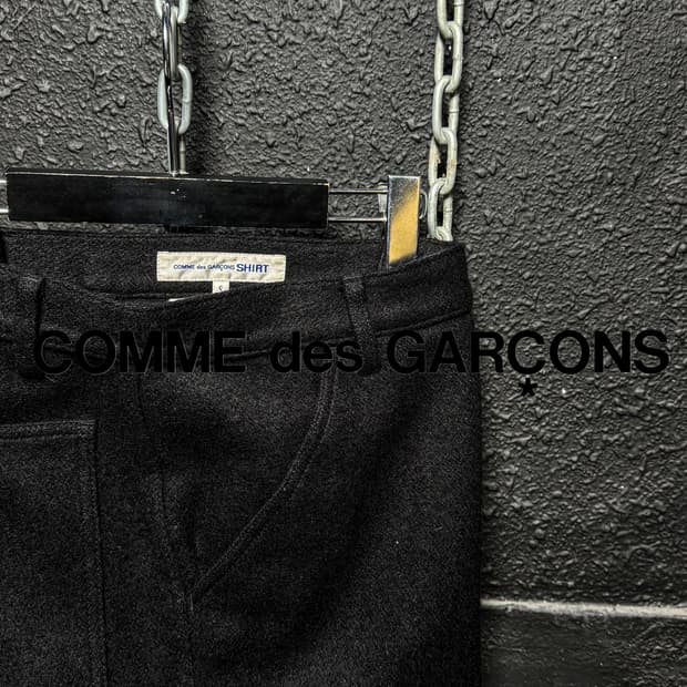 90’s COMME des GARCONS SHIRT-Wool pants 