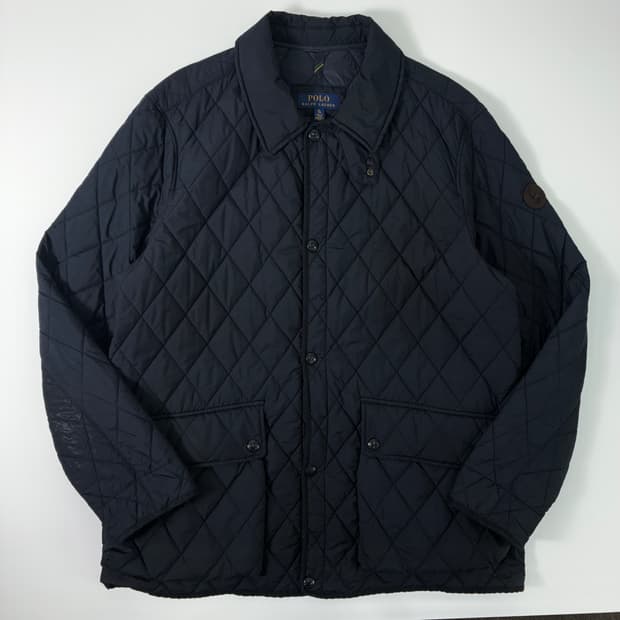 Polo 폴로 랄프로렌 신형 네이비 퀼팅 자켓