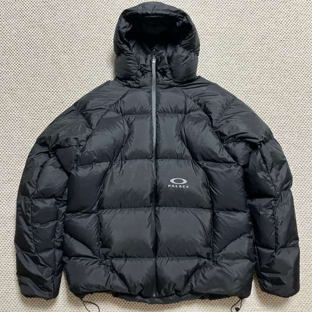 [XL] 팔라스x오클리 후디드 푸퍼 패딩-24FW (블랙) 단품