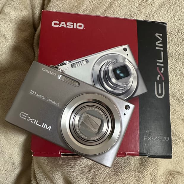 *박스셋* 카시오 엑슬림 z200 디카/디지털카메라