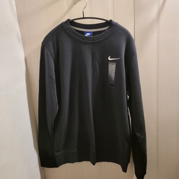 [XL]나이키 블랙 맨투맨  새상품