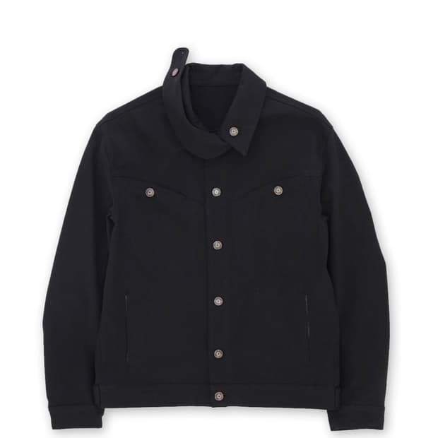 PANEL COLLAR JACKET_VER BALANCE(black)