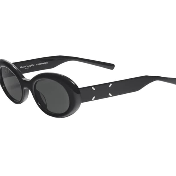 젠틀 몬스터 x 메종 마르지엘라 MM005 블랙 선글라스