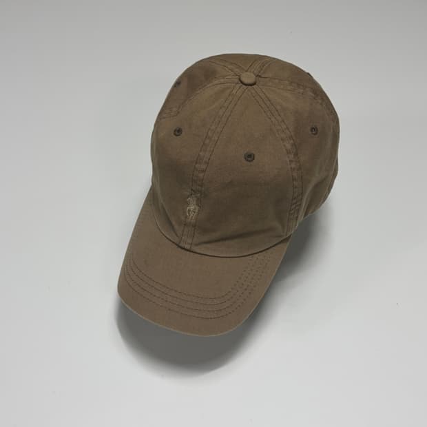 폴로랄프로렌(PoloRalphLauren) 브라운 볼캡