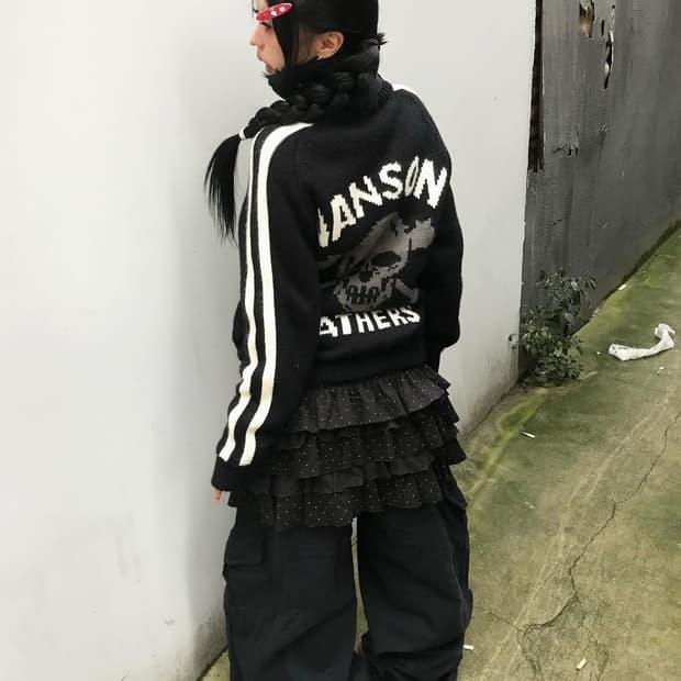 Vanson Skull Cowichan Sweater