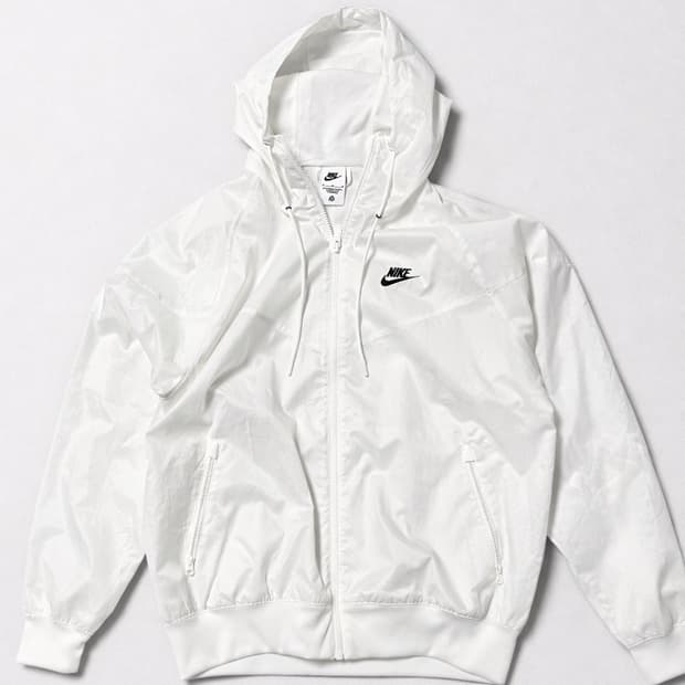 나이키 NSW 윈드러너 후드 자켓 화이트 