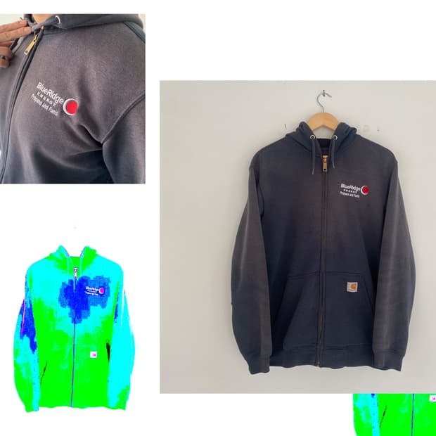 칼하트 후드집업