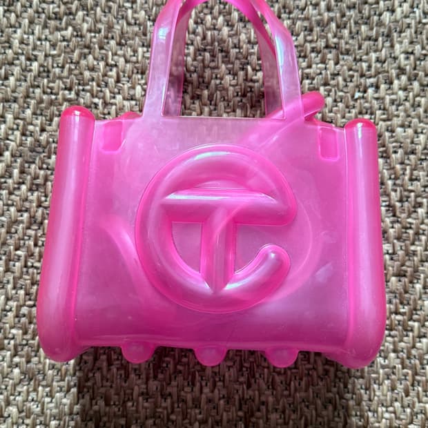 텔파x멜리사 젤리백 스몰 핑크 