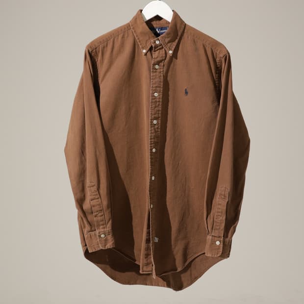 폴로 버튼다운 코튼 셔츠