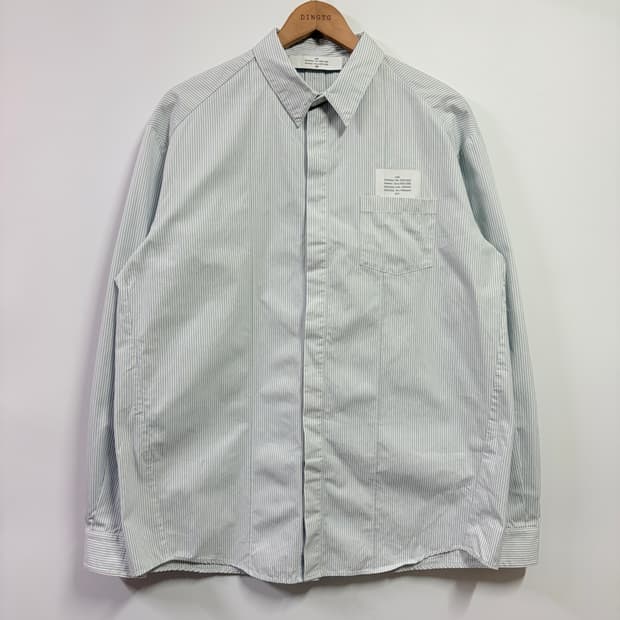 [S] H&M x Rokh 오버사이즈 버튼 디테일 셔츠
