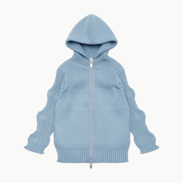 CFCL 스카이블루 후드집업