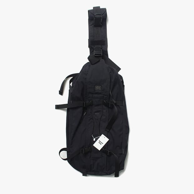  PORTER X HYKE "Navy Shoulder Bag"