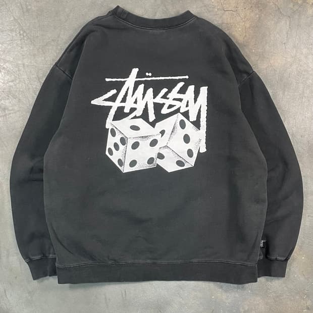 스투시 다이스 스웻셔츠
