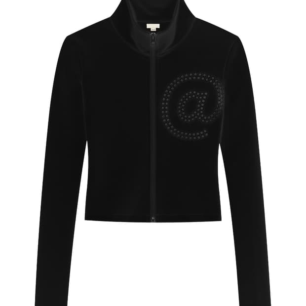 본네 /  art zip jacket (Black)