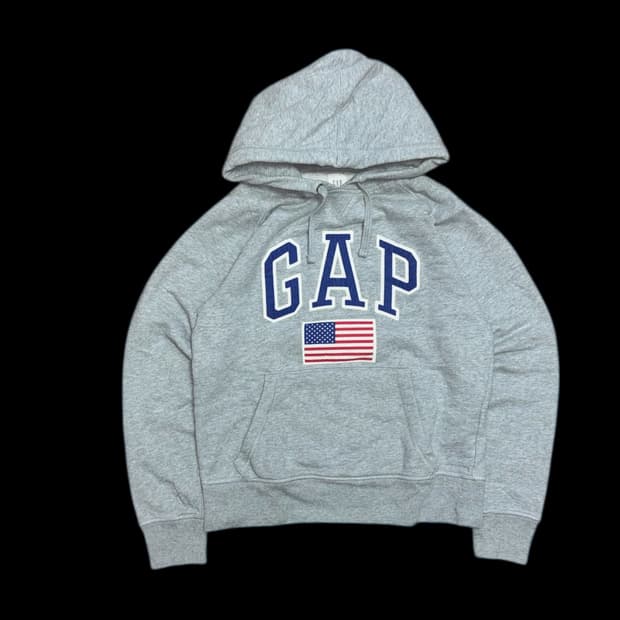gap 갭 성조기 후드티