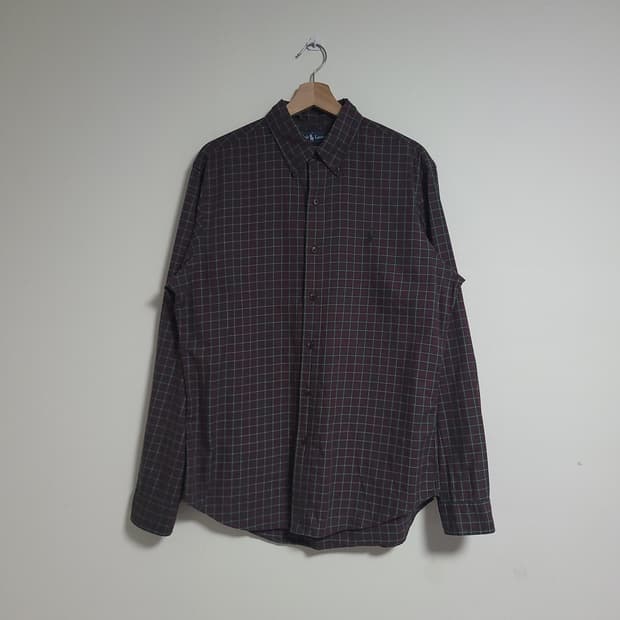 (L) POLO 폴로 랄프로렌 체크 긴팔 셔츠 남방