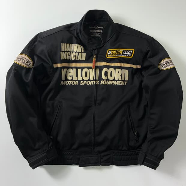 Yellow corn  옐로우 콘 네오프렌 다이버 레이싱 메쉬 자켓 